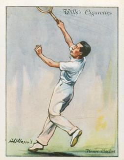 1931 Wills's Lawn Tennis #6 Henri Cochet Front