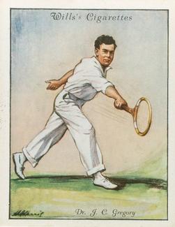 1931 Wills's Lawn Tennis #10 Colin Gregory Front