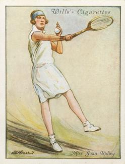 1931 Wills's Lawn Tennis #19 Joan Ridley Front