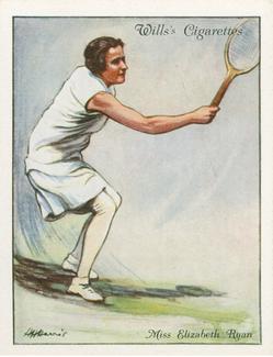 1931 Wills's Lawn Tennis #20 Elizabeth Ryan Front