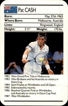1987 Ace Fact Packs Sporting Greats - Tennis #NNO Pat Cash Front