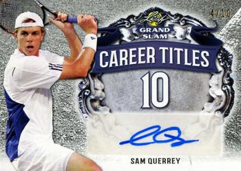 2018 Leaf Grand Slam - Career Titles Autographs #CT-SQ1 Sam Querrey Front