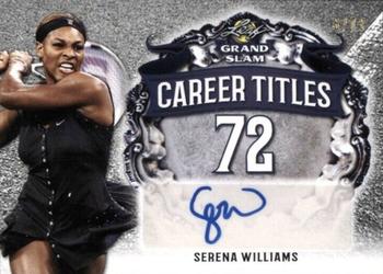 2018 Leaf Grand Slam - Career Titles Autographs #CT-SW1 Serena Williams Front