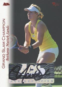 2012 Ace Authentic Grand Slam 3 - Autographs Red Foil #32 Bethanie Mattek-Sands Front