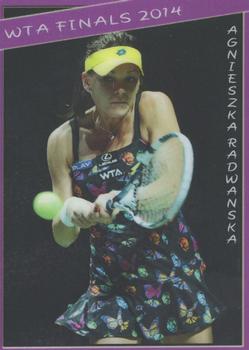 2014 FA Productions WTA Finals #NNO Agnieszka Radwanska Front