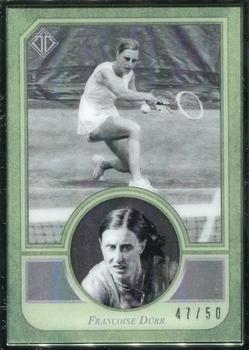 2020 Topps Transcendent Tennis Hall of Fame Collection #27 Francoise Durr Front