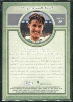 2020 Topps Transcendent Tennis Hall of Fame Collection #39 Margaret Smith Court Back