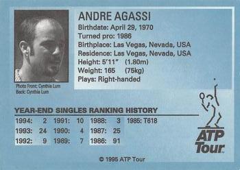 1995 ATP Tour #NNO Andre Agassi Back