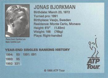 1995 ATP Tour #NNO Jonas Bjorkman Back
