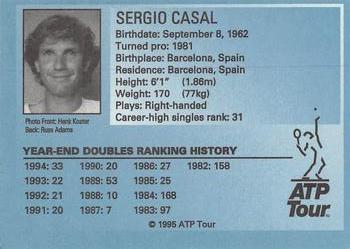 1995 ATP Tour #NNO Sergio Casal Back