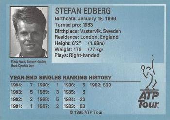 1995 ATP Tour #NNO Stefan Edberg Back