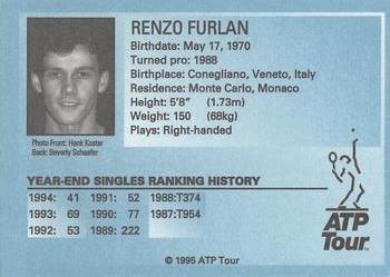1995 ATP Tour #NNO Renzo Furlan Back