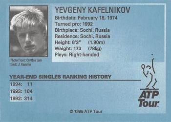 1995 ATP Tour #NNO Yevgeny Kafelnikov Back