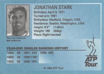 1995 ATP Tour #NNO Jonathan Stark Back