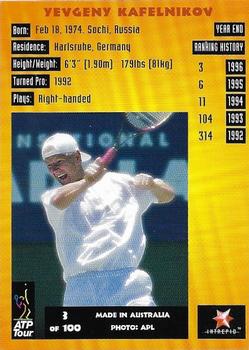 1997 Intrepid Bring it On ATP Tour #3 Yevgeny Kafelnikov Back