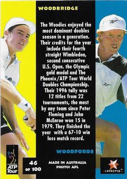 1997 Intrepid Bring it On ATP Tour #46 Todd Woodbridge / Mark Woodforde Back