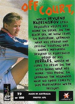 1997 Intrepid Bring it On ATP Tour #79 Yevgeny Kafelnikov Back
