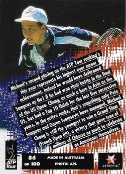 1997 Intrepid Bring it On ATP Tour #86 Michael Chang Back