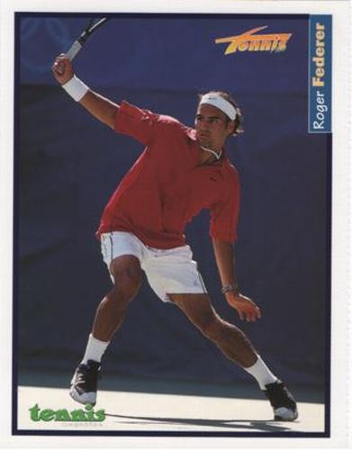 2001 Tennis Plus Junior Magazine #NNO Roger Federer Front
