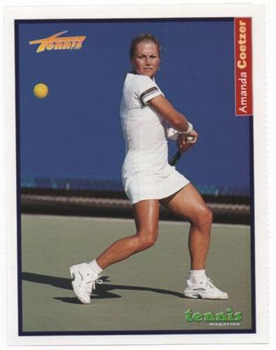 2001 Tennis Plus Junior Magazine #NNO Amanda Coetzer Front