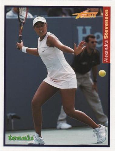 2001 Tennis Plus Junior Magazine #NNO Alexandra Stevenson Front