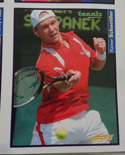 2003 Tennis+ Magazine #NNO Rainer Schuettler Front