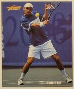 2001 Tennis Plus Junior Magazine Stickers #NNO Julien Boutter Front