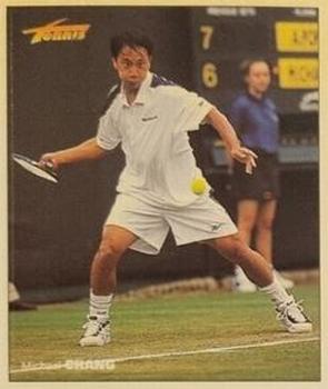 2001 Tennis Plus Junior Magazine Stickers #NNO Michael Chang Front