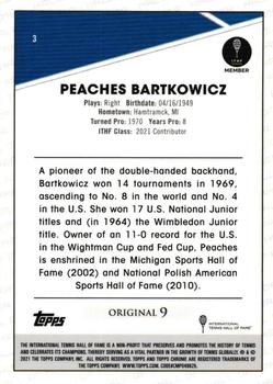2021 Topps Chrome #3 Peaches Bartkowicz Back
