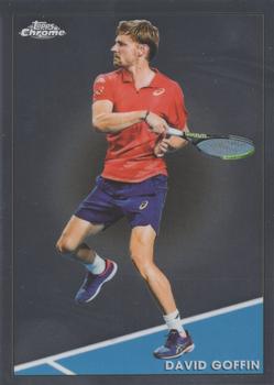 2021 Topps Chrome #26 David Goffin Front