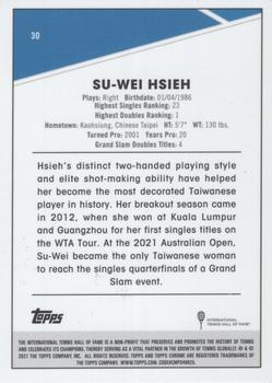 2021 Topps Chrome #30 Su-Wei Hsieh Back