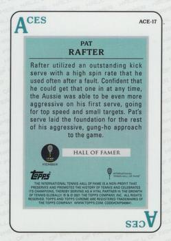 2021 Topps Chrome - Aces #ACE-17 Pat Rafter Back