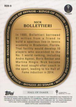 2021 Topps Chrome - Rings of Honor #ROH-9 Nick Bollettieri Back