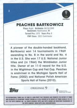 2021 Topps Chrome - B&W Mini-Diamond #3 Peaches Bartkowicz Back