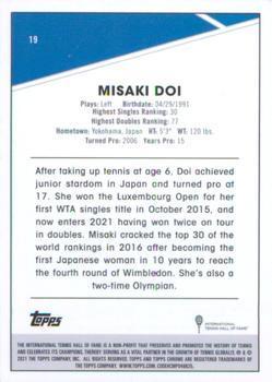 2021 Topps Chrome - B&W Mini-Diamond #19 Misaki Doi Back