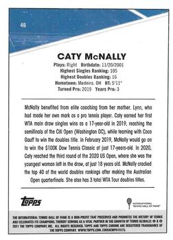 2021 Topps Chrome - B&W Mini-Diamond #46 Caty McNally Back