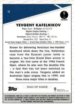 2021 Topps Chrome - Clay Court #32 Yevgeny Kafelnikov Back