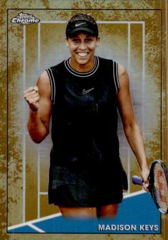 2021 Topps Chrome - Clay Court #34 Madison Keys Front
