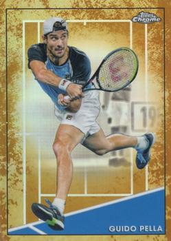 2021 Topps Chrome - Clay Court #52 Guido Pella Front
