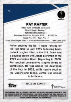 2021 Topps Chrome - Clay Court #57 Pat Rafter Back