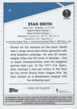 2021 Topps Chrome - Clay Court #62 Stan Smith Back