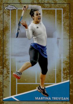 2021 Topps Chrome - Clay Court #67 Martina Trevisan Front