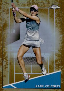 2021 Topps Chrome - Clay Court #83 Katie Volynets Front