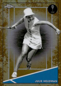 2021 Topps Chrome - Clay Court #93 Julie Heldman Front