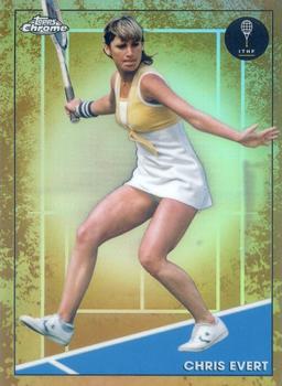 2021 Topps Chrome - Clay Court #99 Chris Evert Front