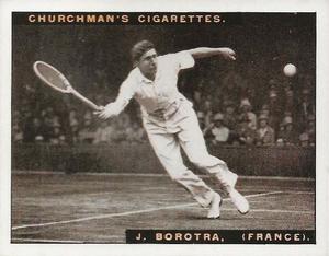 1928 Churchman's Lawn Tennis (Large) #2 Jean Borotra Front