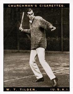 1928 Churchman's Lawn Tennis (Large) #11 Bill Tilden Front