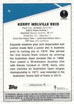 2021 Topps Chrome Sapphire #58 Kerry Melville Reid Back