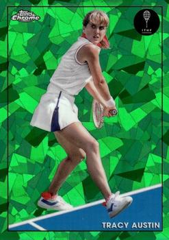 2021 Topps Chrome Sapphire - Green #2 Tracy Austin Front
