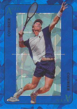 2021 Topps Chrome Sapphire - Aces #ACE-8 Jim Courier Front